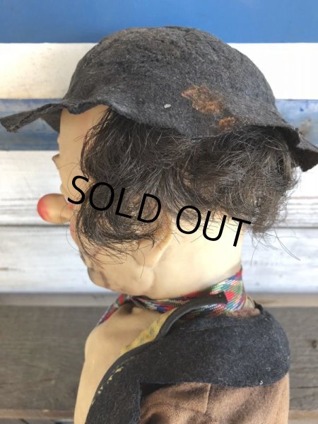 画像9: 50s Vintage Emmett Kelly Clown Doll (J825) (9)