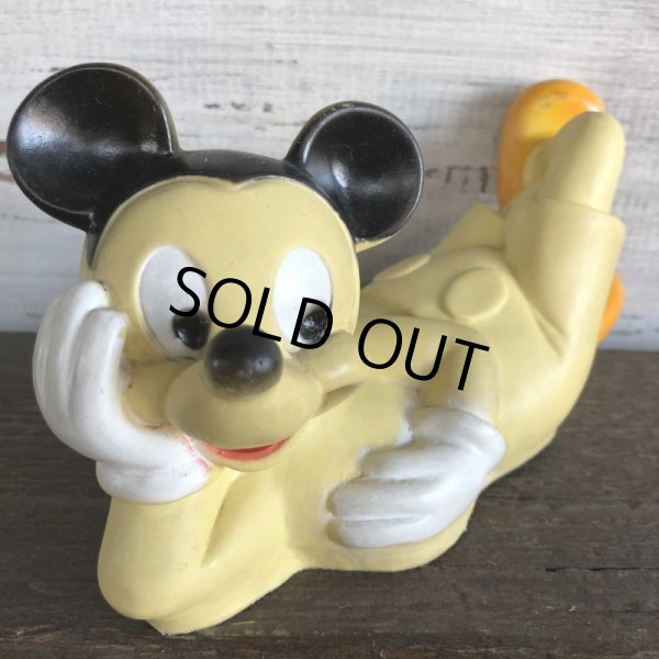 画像2: 60s Vintage Disney Mickey Rubber Doll (J831) (2)
