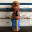 画像2: Vintage Smokey The Bear 14' Plastic Blow Mold Bank (J844) (2)