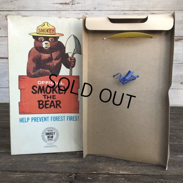 画像6: 60s Vintage IDEAL Smokey The Bear 12' Plush Doll with Box (J843) (6)