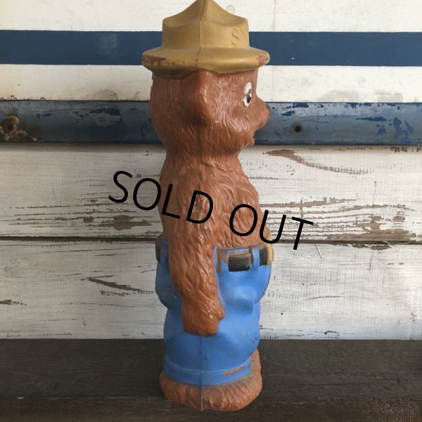 画像4: Vintage Smokey The Bear 14' Plastic Blow Mold Bank (J844) (4)
