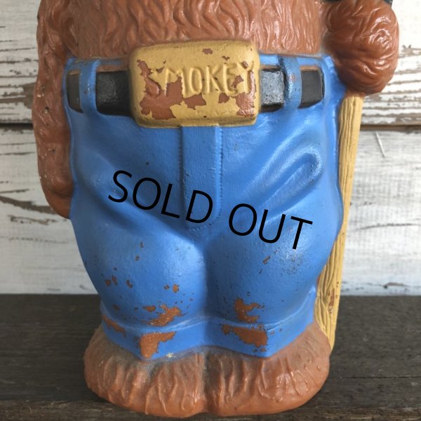 画像7: Vintage Smokey The Bear 14' Plastic Blow Mold Bank (J844) (7)