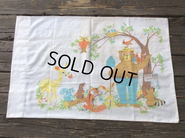 画像5: 70s Vintage Smokey The Bear Pillow Case (J845) (5)