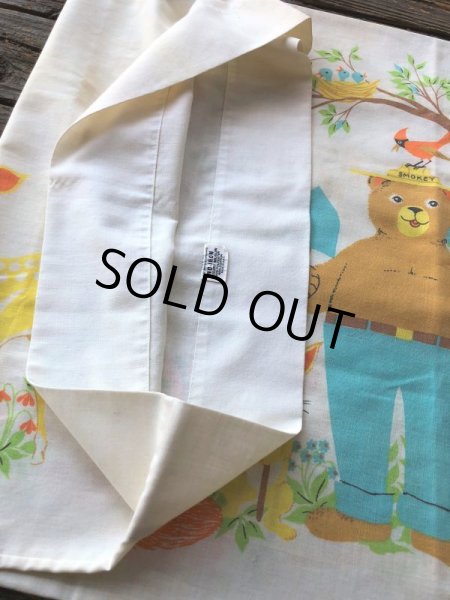 画像7: 70s Vintage Smokey The Bear Pillow Case (J845) (7)