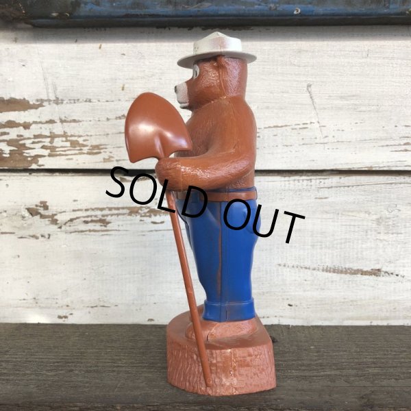 画像4: 70's Vintage Smokey The Bear Plastic Bank (J835) (4)
