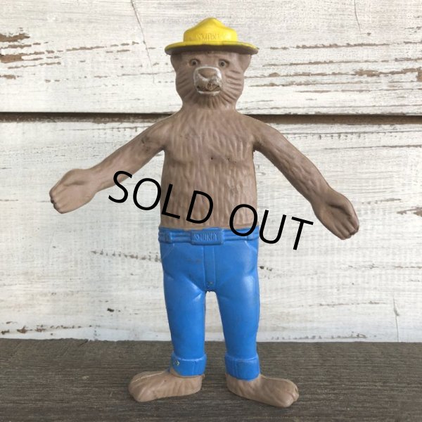 画像1: 60s Vintage Smokey The Bear Bendable Figure (J840) (1)