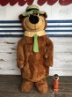 画像1: 80s Hanna Barbera Yogi Bear 4ft Huge Plush (J847) (1)