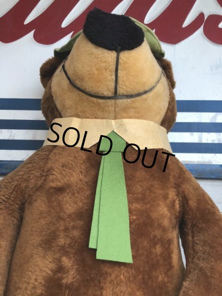画像10: 80s Hanna Barbera Yogi Bear 4ft Huge Plush (J847) (10)