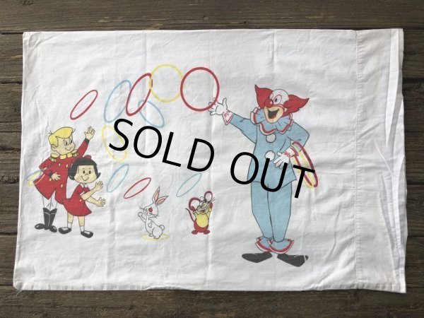 画像2: 70s Vintage Bozo The Crown Pillow Case (J855) (2)