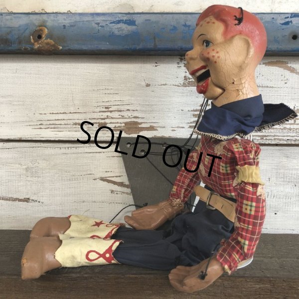 画像8: 50s Vintage Howdy Doody Marionette Doll (J861) (8)