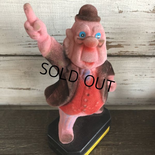 画像7: 70s Vintage Howdy Doody Flocked Plastic Bank Doll Set (J860) (7)