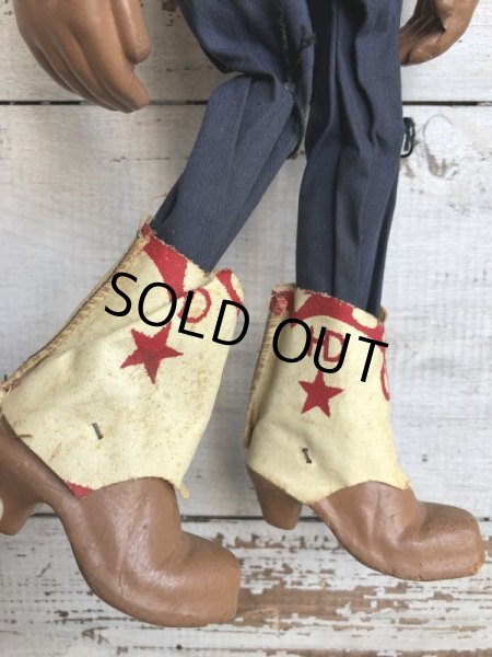 画像6: 50s Vintage Howdy Doody Marionette Doll (J861) (6)