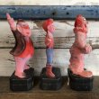 画像2: 70s Vintage Howdy Doody Flocked Plastic Bank Doll Set (J860) (2)