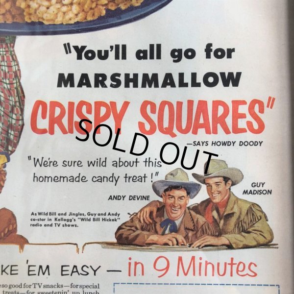 画像5: 50s Vintage Howdy Doody Magazine AD w/frame (J862) (5)