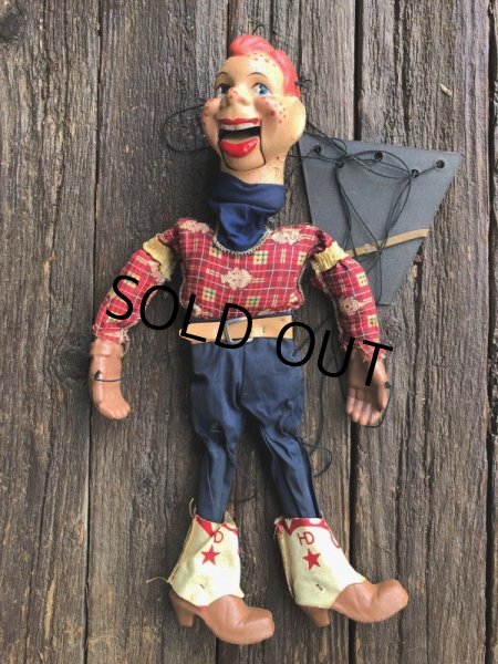 画像9: 50s Vintage Howdy Doody Marionette Doll (J861) (9)