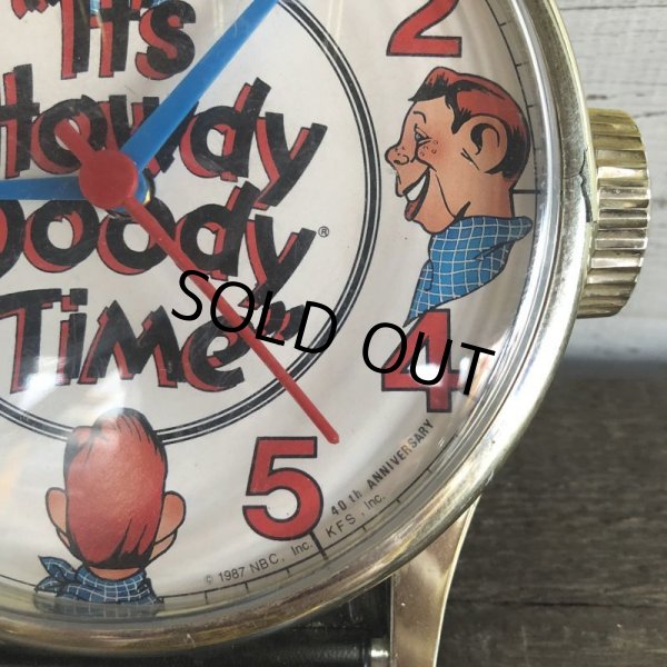 画像5: 80s Vintage Howdy Doody 40th Anniversary Edition Wall Clock (J870) (5)