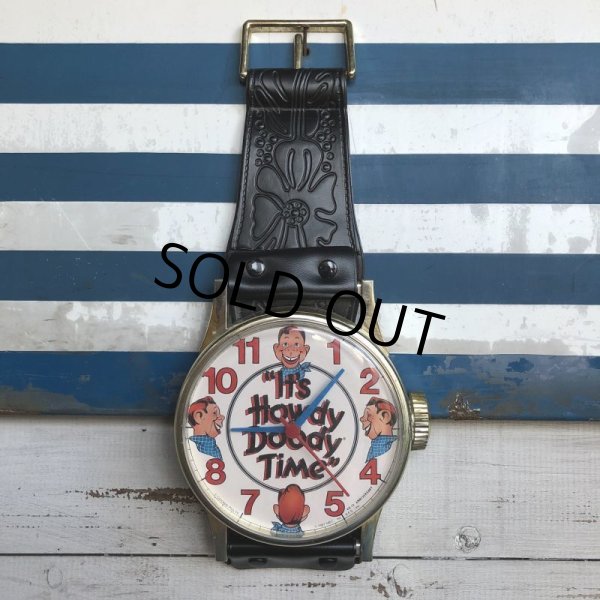 画像9: 80s Vintage Howdy Doody 40th Anniversary Edition Wall Clock (J870) (9)