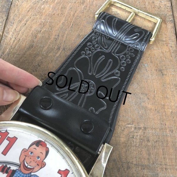 画像10: 80s Vintage Howdy Doody 40th Anniversary Edition Wall Clock (J870) (10)