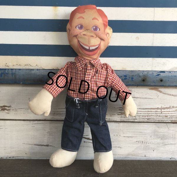 画像1: 80s Vintage Howdy Doody Applause Plush Doll (J868) (1)