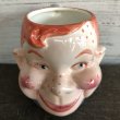 画像7: 50s Vintage Howdy Doody Ceramic Face Mug (J873) (7)