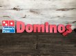 画像9: Vintage Domino's Pizza Letters Sign (J875) (9)