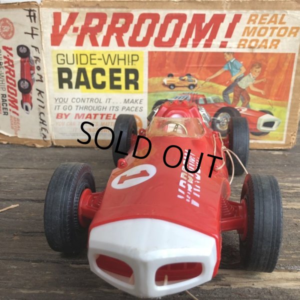 画像10: 60s Vintage Mattel V-RROOM! Guide-Whip Racer (J881)  (10)