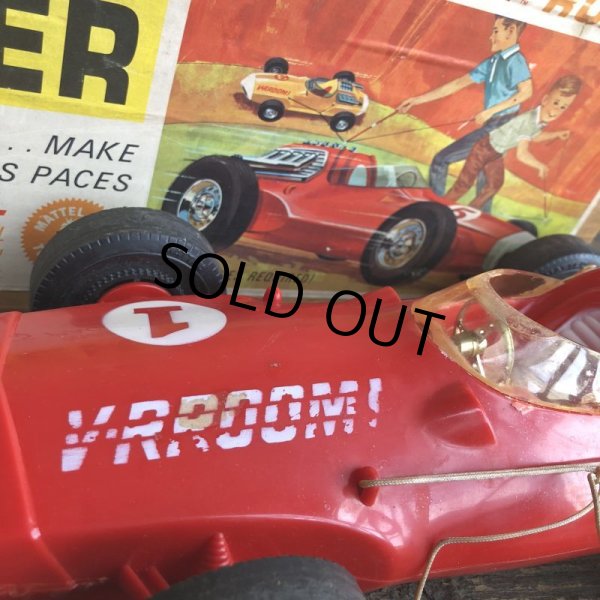 画像7: 60s Vintage Mattel V-RROOM! Guide-Whip Racer (J881)  (7)