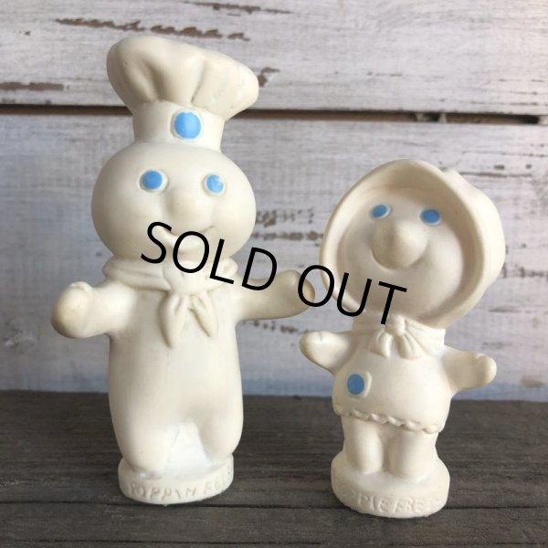 画像1: 70s Vintage Pillsbury Doughboy Poppin Fresh & Poppie Fresh Set (AL7112)  (1)