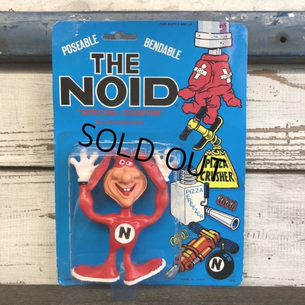 画像1: 80s Vintage Domino Pizza NOID Bendable Figure MOC (J894) (1)