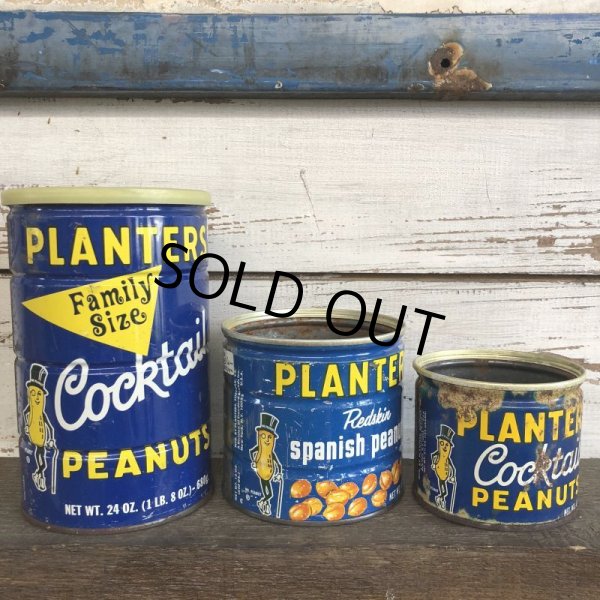 画像1: Vintage Planters Mr.Peanuts Can 6 1/2oz (J905) (1)