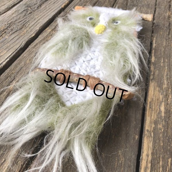 画像2: 70s Vintage Owl Wall Decor (J944) (2)
