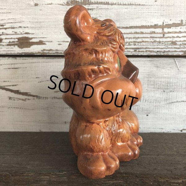 画像2: 70s Vintage Ceramic Statue Lion (J943) (2)