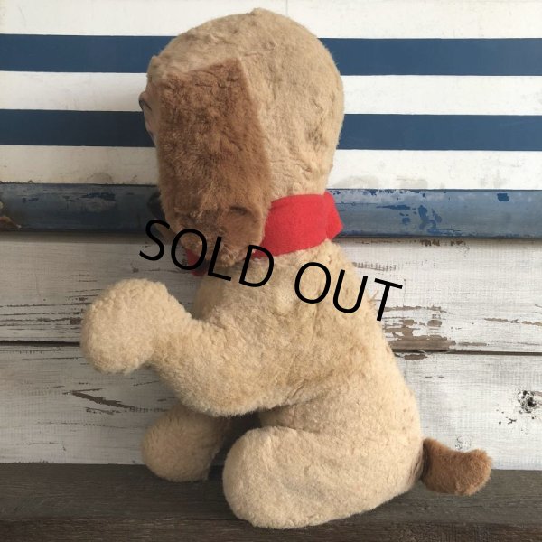 画像2: 60s Vintage Rushton Rubber Face Doll Craing Dog (J942) (2)