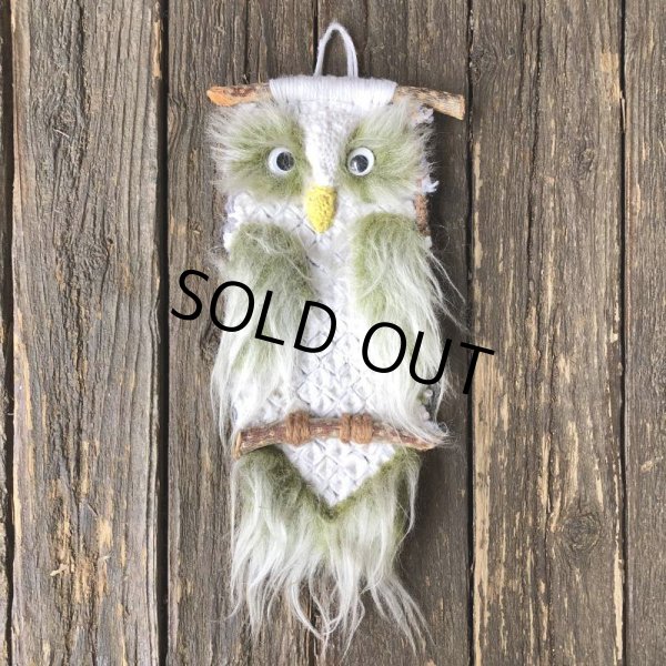 画像6: 70s Vintage Owl Wall Decor (J944) (6)
