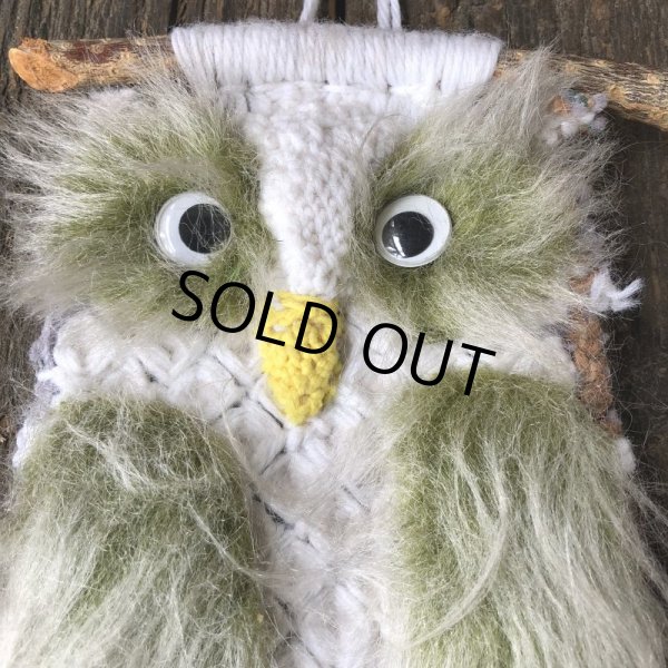 画像4: 70s Vintage Owl Wall Decor (J944) (4)