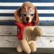 画像1: 60s Vintage Rushton Rubber Face Doll Craing Dog (J942) (1)