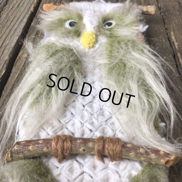 画像5: 70s Vintage Owl Wall Decor (J944) (5)
