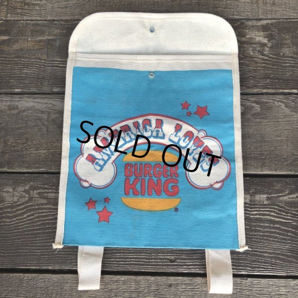 画像3: 70s Vintage N.O.S Burger King  America Loves Kids Backpack (J951) (3)