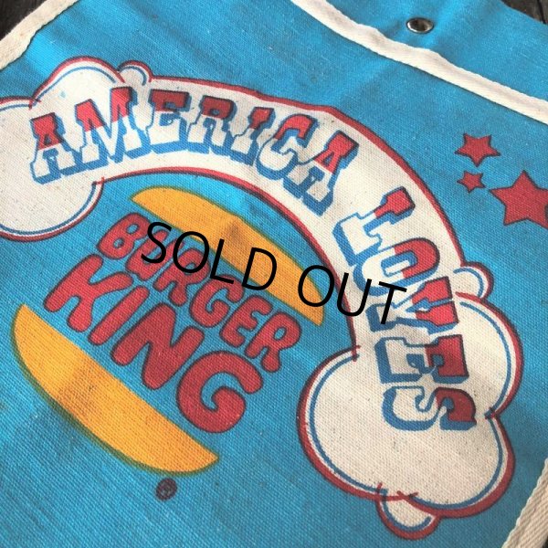 画像7: 70s Vintage N.O.S Burger King  America Loves Kids Backpack (J951) (7)