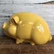 画像4: Vintage Ceramic Piggy Bank Yellow (J953) (4)