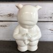 画像5: Vintage Ceramic Piggy Bank For my Cadillac (J957) (5)