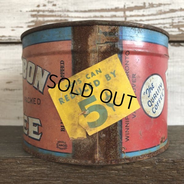 画像4: Vintage Blue Ribbon Coffee Can (J958) (4)
