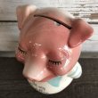 画像8: Vintage Ceramic Piggy Bank For my Cadillac (J957) (8)