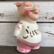画像8: Vintage Ceramic Piggy Bank Susan (J956) (8)