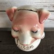 画像7: Vintage Ceramic Piggy Bank Susan (J956) (7)