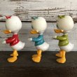 画像4: Vintage Dakin Disney Huey Dewey & Louie Mini Figure Set (J964) (4)