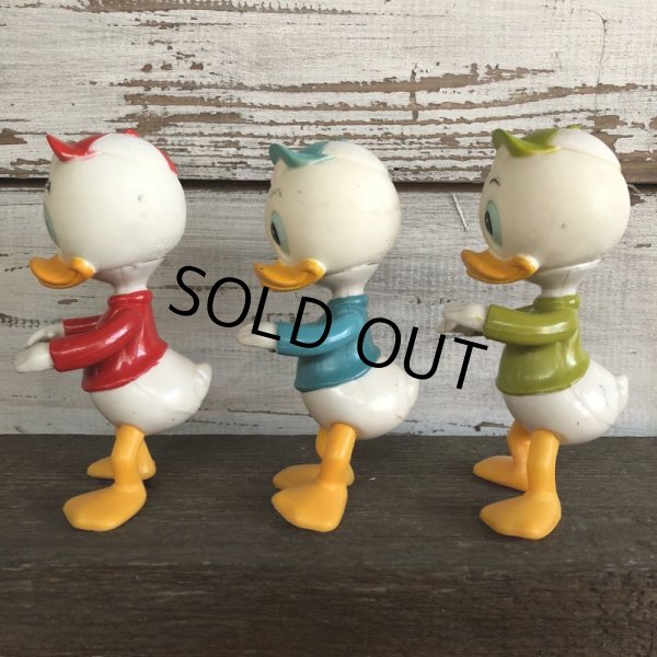 画像4: Vintage Dakin Disney Huey Dewey & Louie Mini Figure Set (J964) (4)