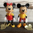 画像1: Vintage Dakin Disney Mickey & Minnie Mini Figure Set (J960) (1)