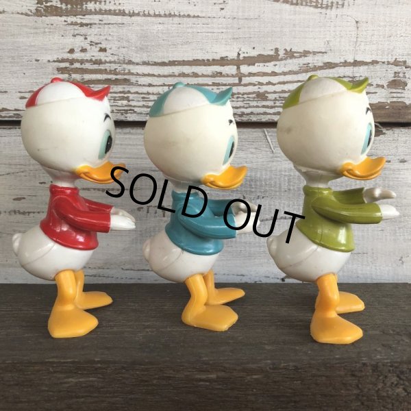 画像2: Vintage Dakin Disney Huey Dewey & Louie Mini Figure Set (J964) (2)