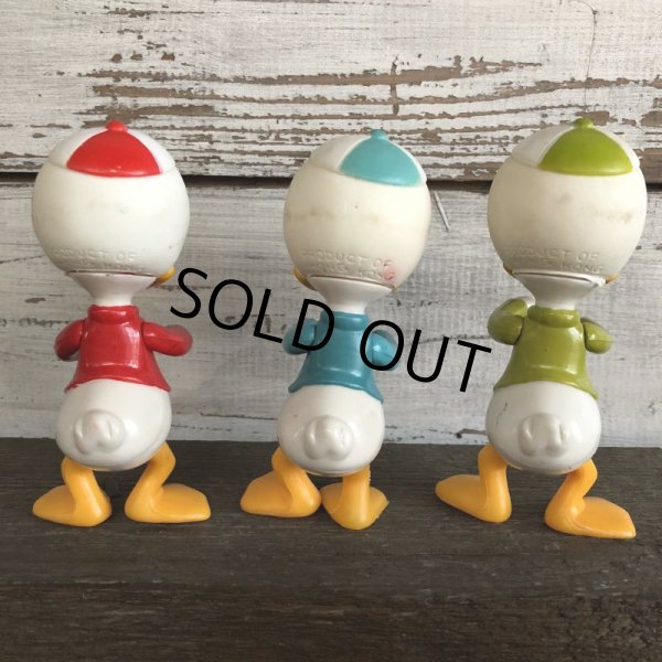 画像3: Vintage Dakin Disney Huey Dewey & Louie Mini Figure Set (J964) (3)